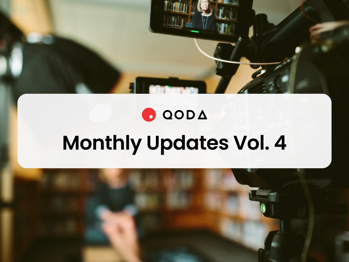 Qoda Monthly Updates Volume 4